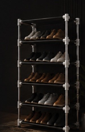 Open rack footer preview